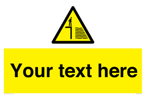 Custom Deep Water Sign